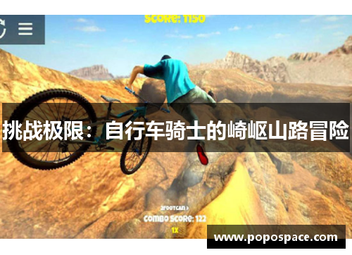 挑战极限：自行车骑士的崎岖山路冒险